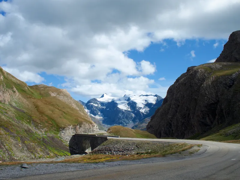 Summits and glaciers in Haute-Maurienne Vanoise