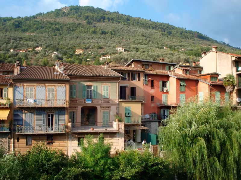 Sospel, a colorful town with an Italian accent