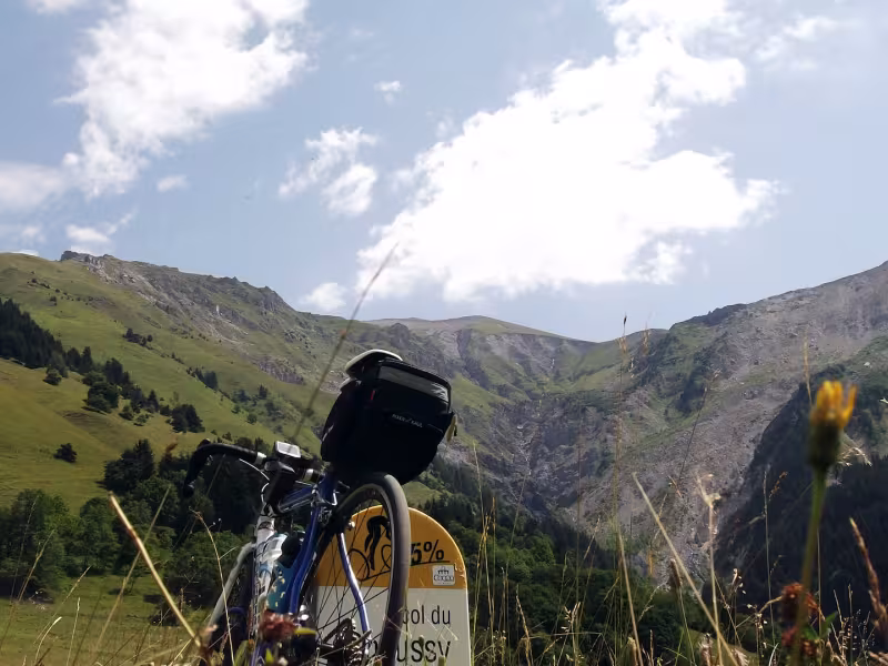 Towards Col de Chaussy