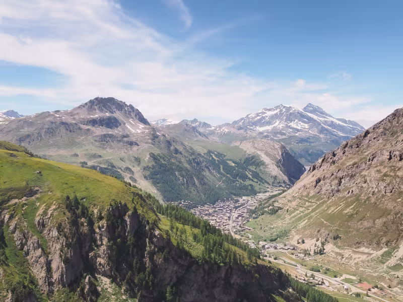 In the Col de l'Iseran