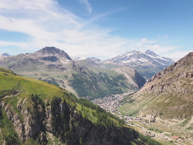 In the Col de l'Iseran