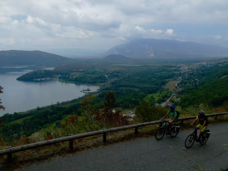 On the way up to La Chambotte