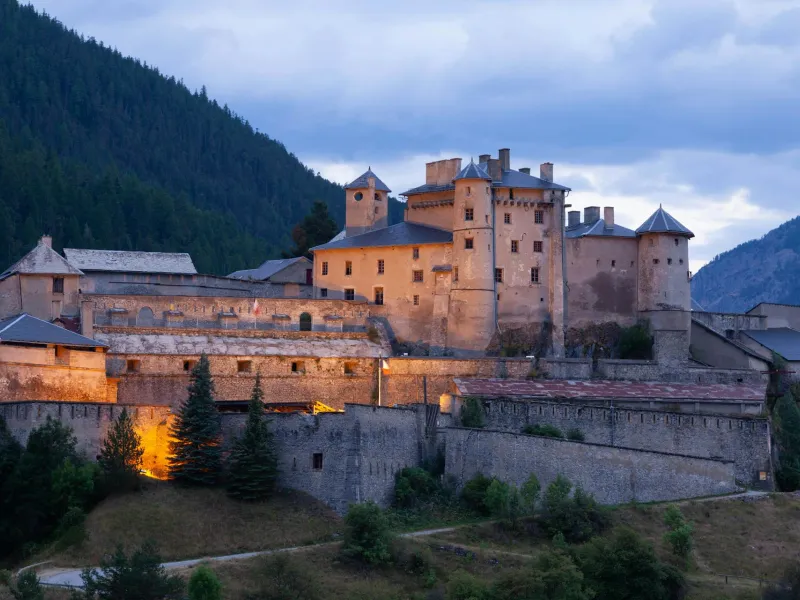Chateau-Queyras fortifications in the Guil valley