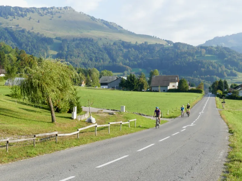 Cycling the roads of the Chablais