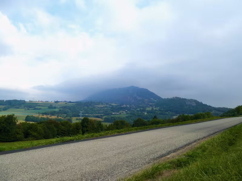 On the roads of the Vuache
