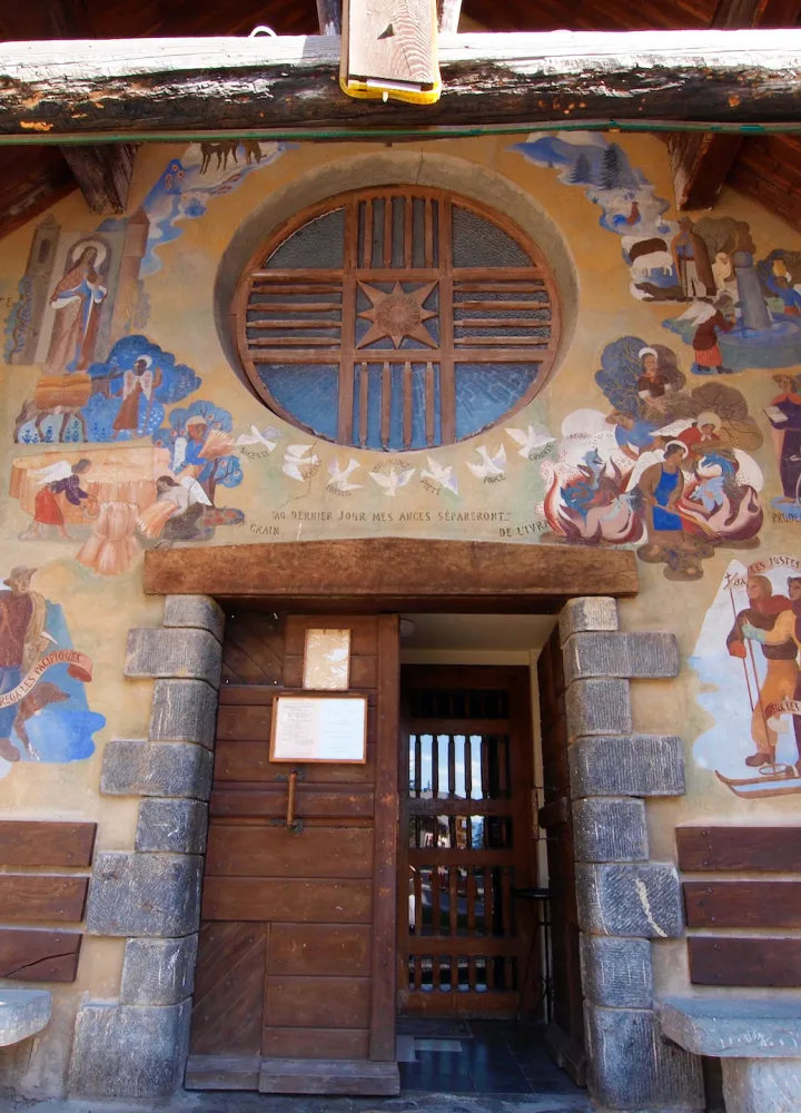 Baroque art on religious buildings