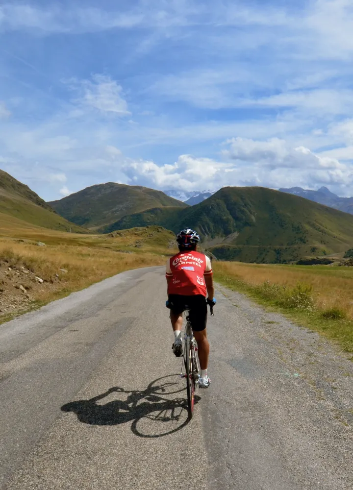 On the Col de Sarenne