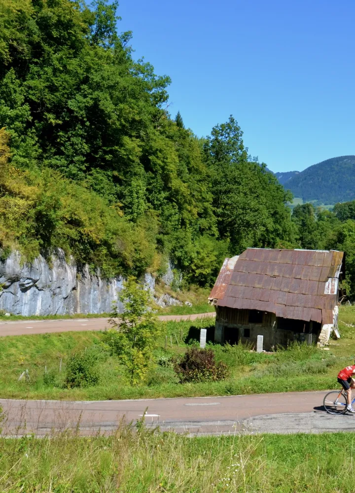 The ascent to the Col du Frêne