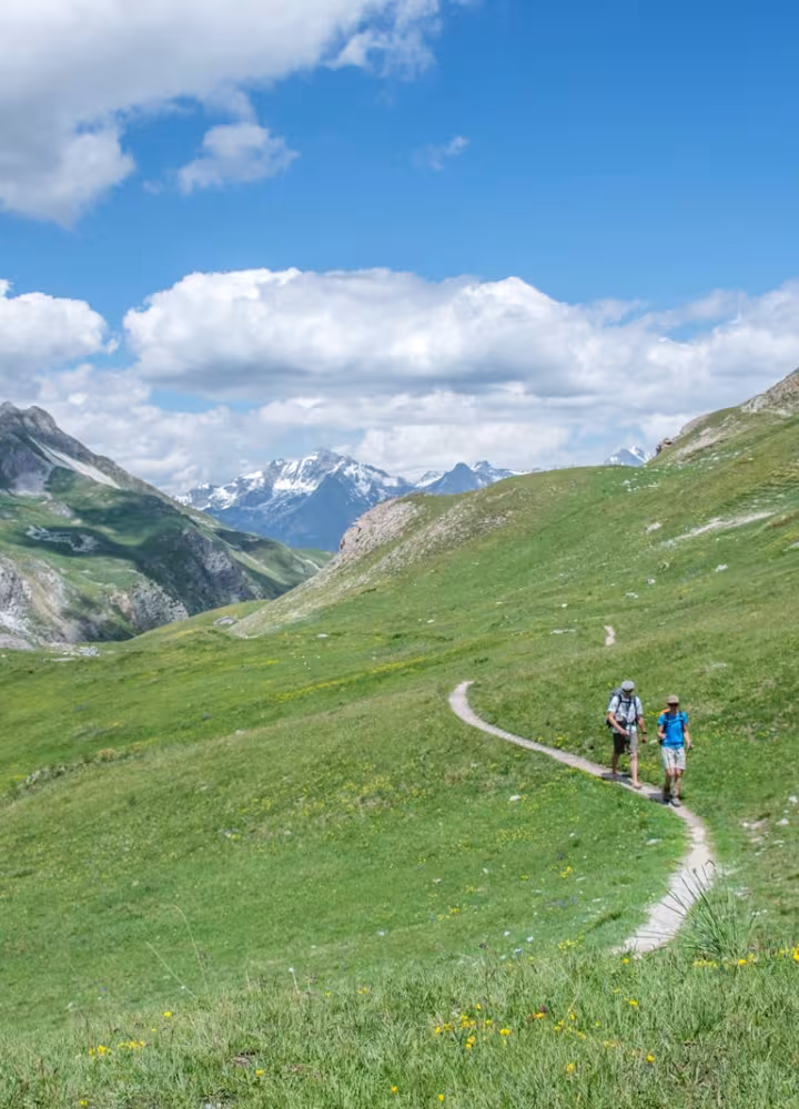 Wide open spaces on the Grande Traversée des Alpes on foot