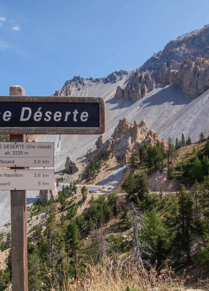 La Casse Déserte, an illustration of the work of erosion