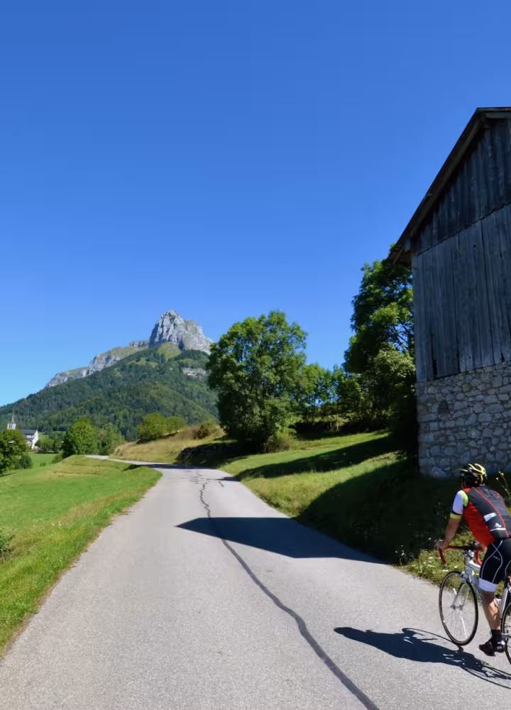Crossing the Bauges massif