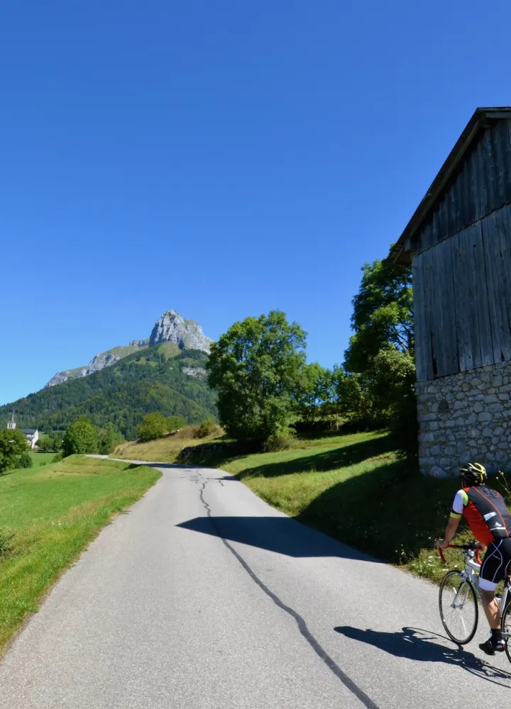 Crossing the Bauges massif