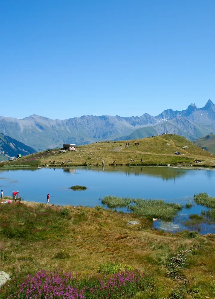 Lac Guichard at Col de la Croix de Fer