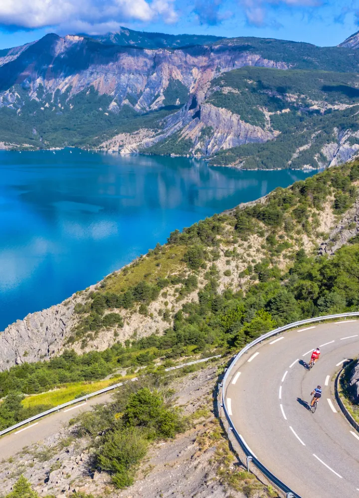 Lac de Serre-Ponçon at Sauze-du-Lac