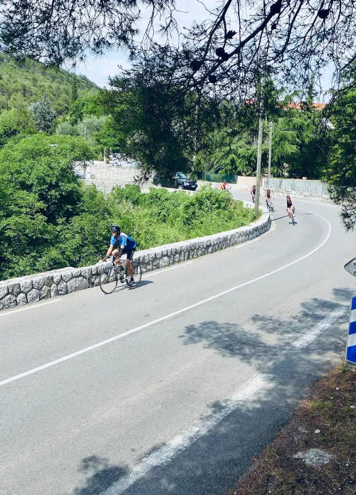 The Col d'Èze district between Menton and Nice