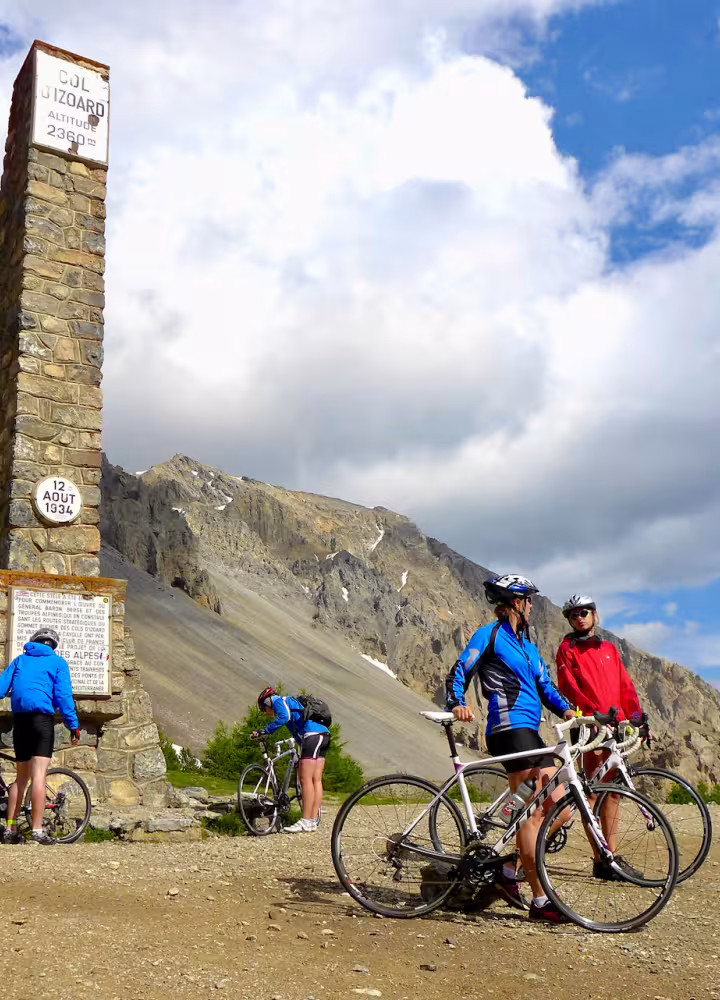 Passage to Col d'Izoard 2360 m