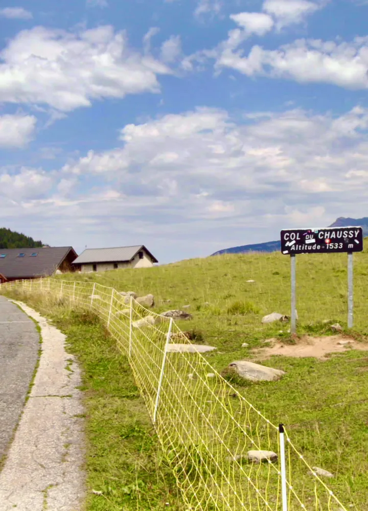 Passage to Col de Chaussy