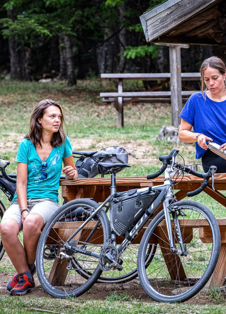 overnight stay in a bike-friendly gite Route des Grandes Alpes