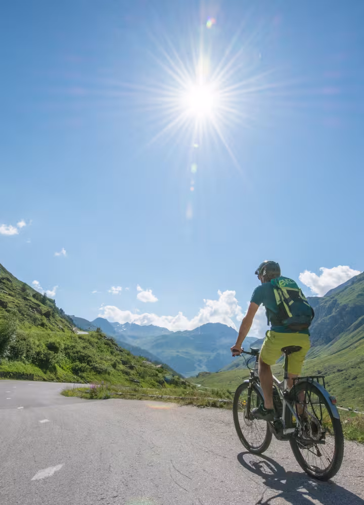 Sun on the Iseran