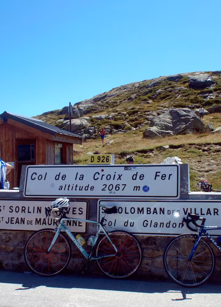 Summit of the Croix de Fer pass