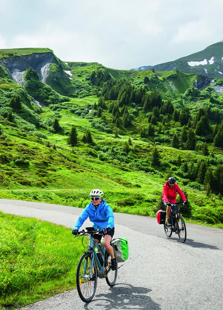 Electrically assisted mountain biking with BOSCH