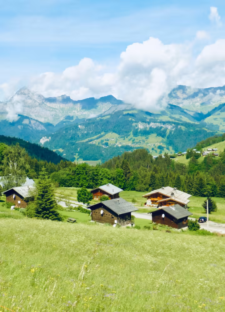 To Col des Saisies from Val d'Arly