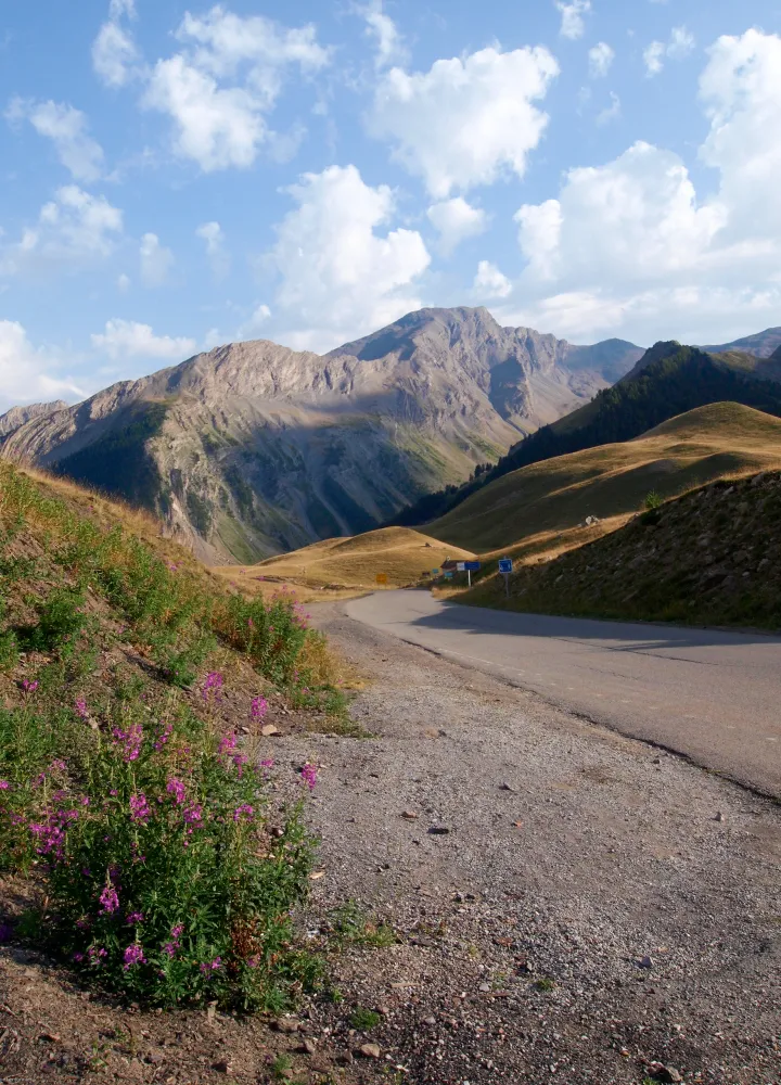 South side of Col de Vars Ubaye coast