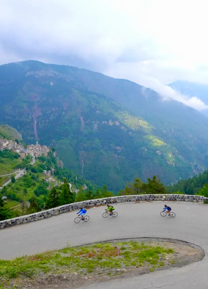 Southeast slope of Col de la Couillole