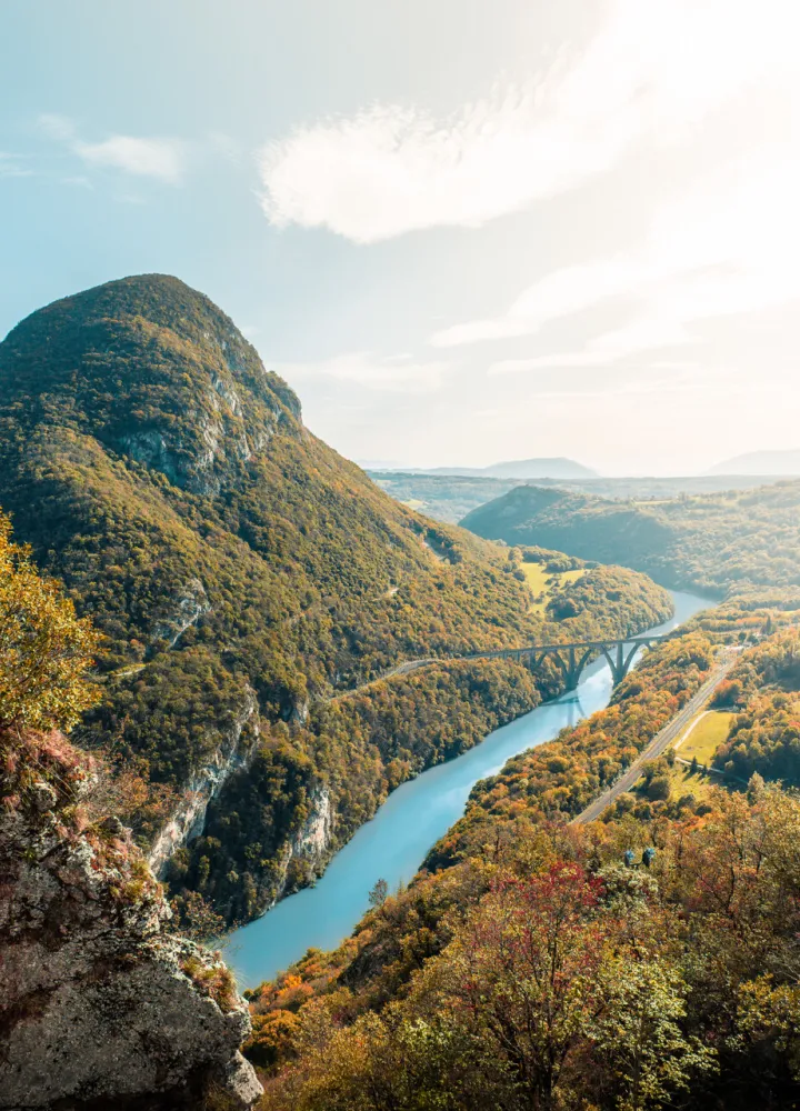 The Vuache in autumn