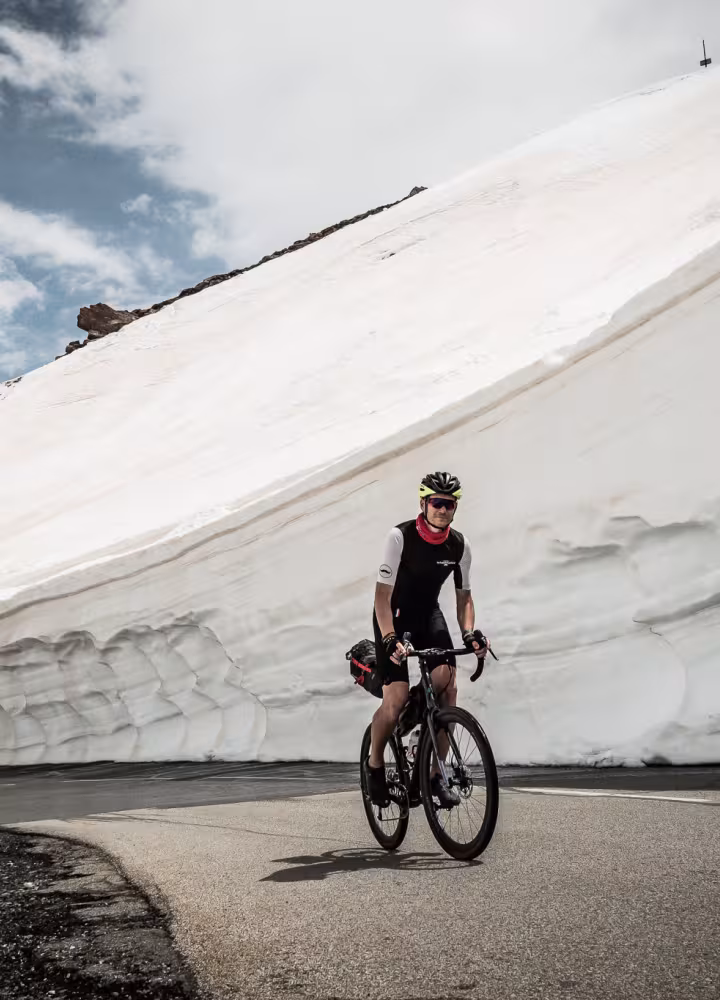 Snow on the Alpine passes