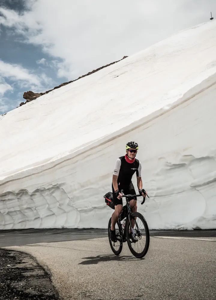 Snow on the Alpine passes
