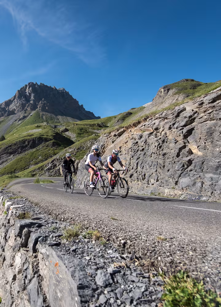 Galibier and Telegraphe passes near Valloire