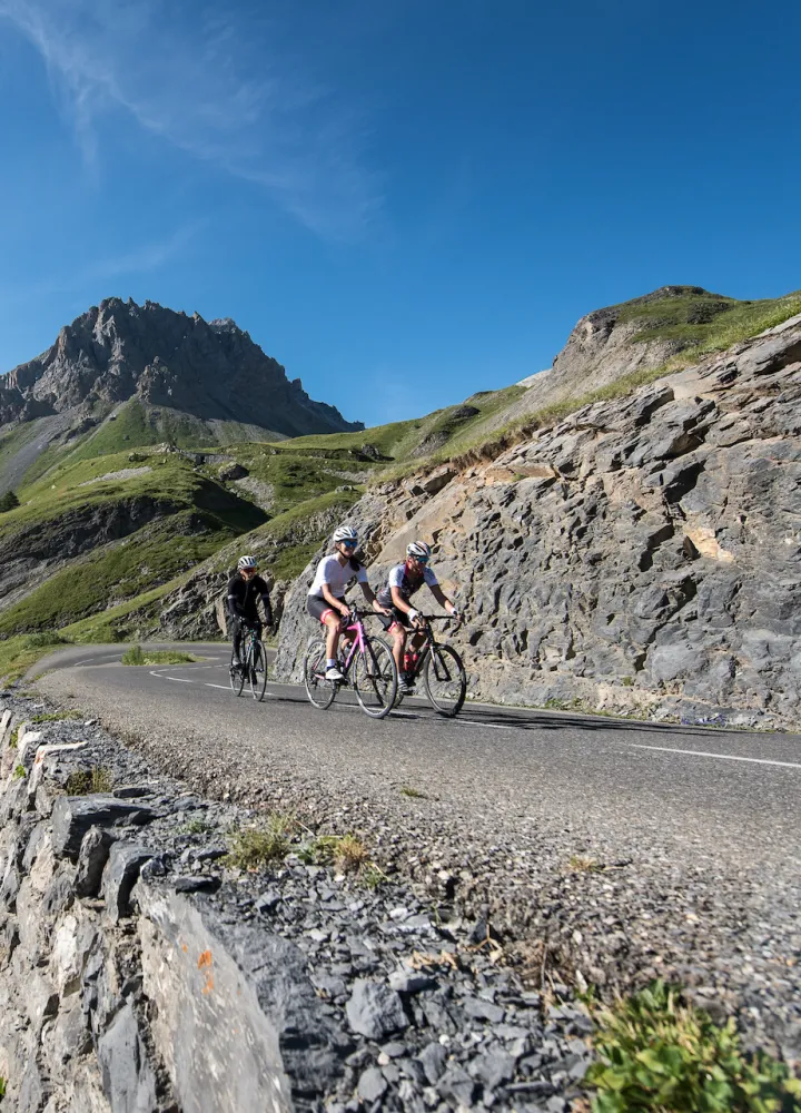 Galibier and Telegraphe passes near Valloire