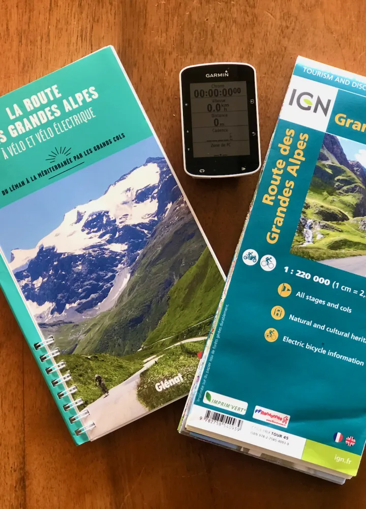 Map and GPS guides on RGA
