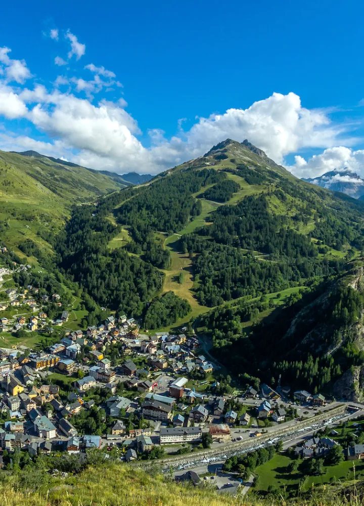 Valloire village galibier