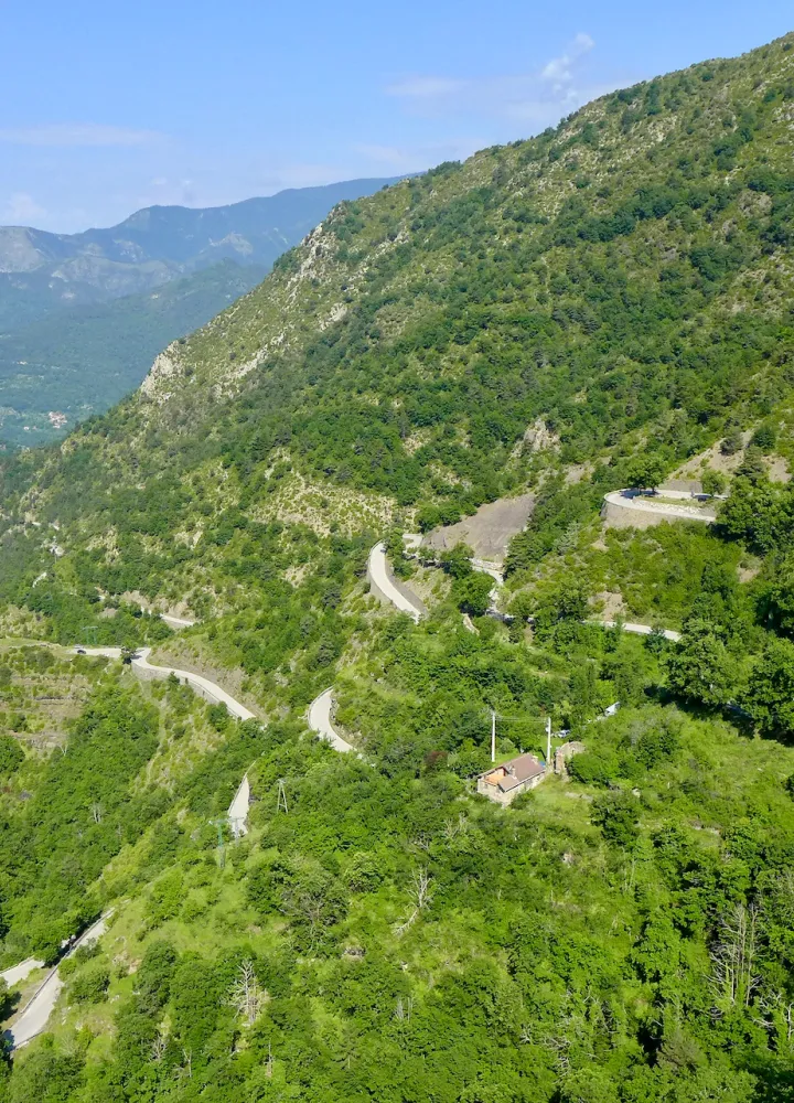 North side of Col de Turini