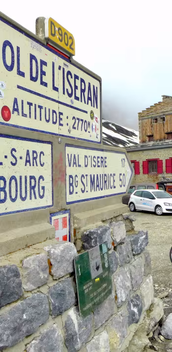 Cycling to the top of the Col de l'Iseran, Europe's highest mountain pass and a cyclist's Holy Grail