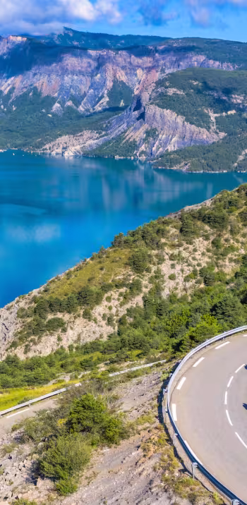 Lac de Serre-Ponçon at Sauze-du-Lac
