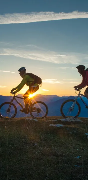 The Chemins du Soleil mountain bike route