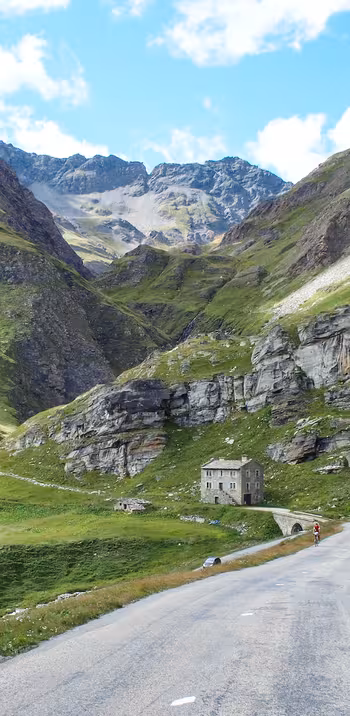 Route du Col de l'Iseran côte Maurienne