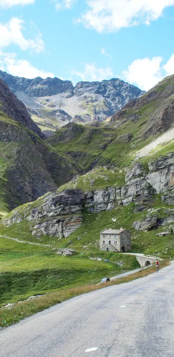 Route du Col de l'Iseran côte Maurienne