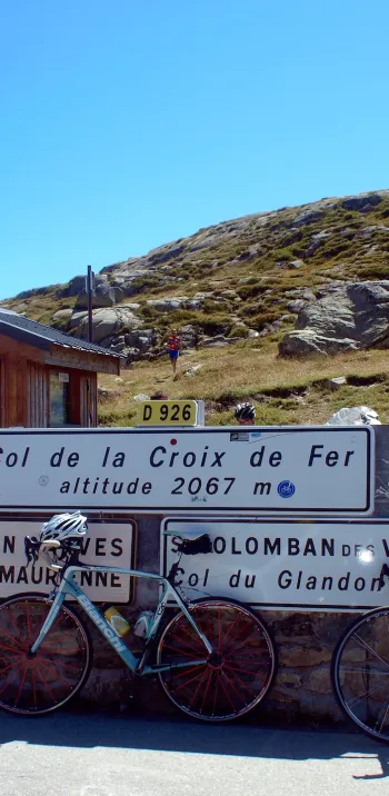 Summit of the Croix de Fer pass