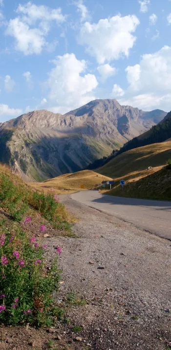 South side of Col de Vars Ubaye coast