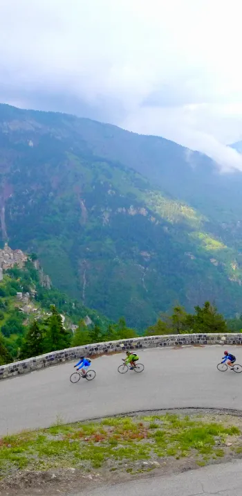 Southeast slope of Col de la Couillole