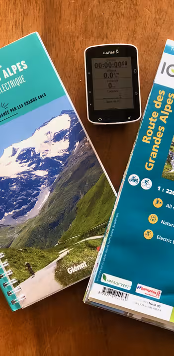 Map and GPS guides on RGA