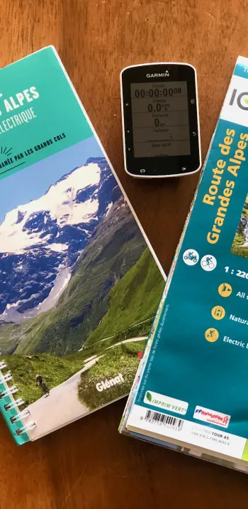 Map and GPS guides on RGA