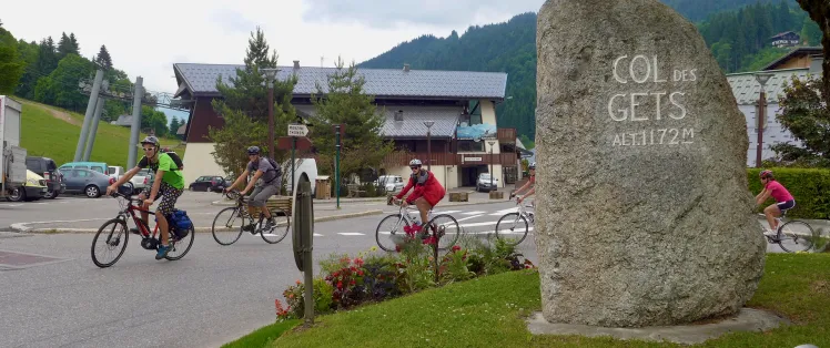 Col des Gets on the Route des Grandes Alpes