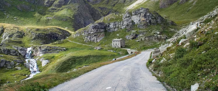 Route du Col de l'Iseran côte Maurienne