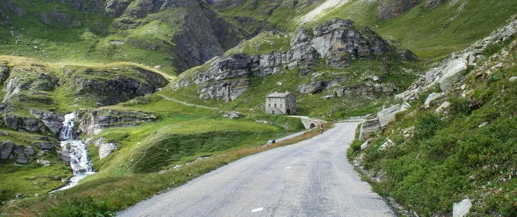 Route du Col de l'Iseran côte Maurienne