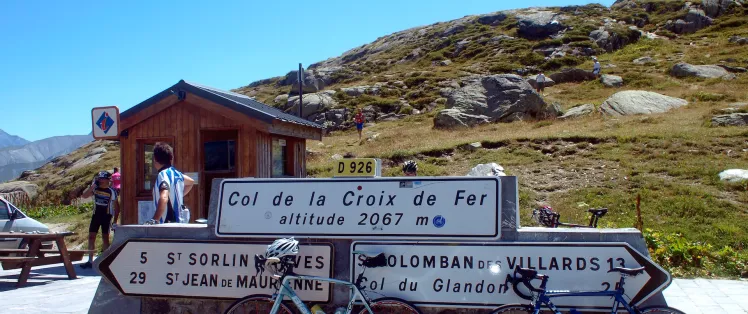 Summit of the Croix de Fer pass